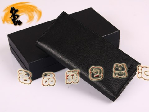 2M1113A Prada錢(qián)包 進(jìn)口十字紋牛皮錢(qián)夾 普拉達(dá)男士長(zhǎng)款錢(qián)包 Prada錢(qián)夾 黑色