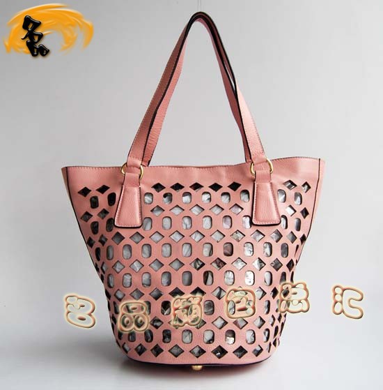 1026 Prada 最新款女包 時(shí)尚休閑女士單肩包 Prada女包 原版一比一品質(zhì) 粉紅色