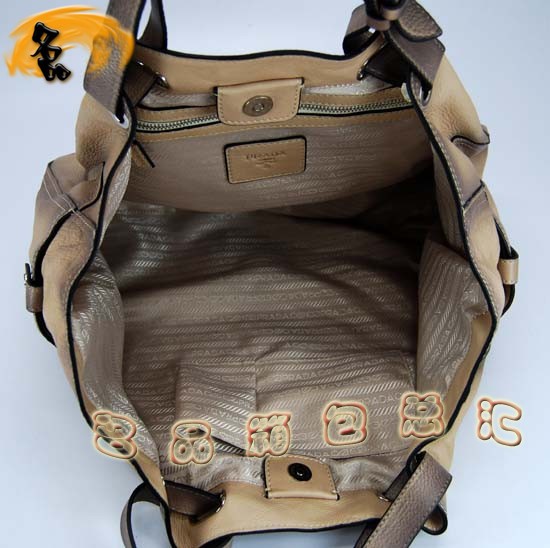 7947 Prada女包 Prada時尚休閑女士單肩包 普拉達包 最新款女包 米白色