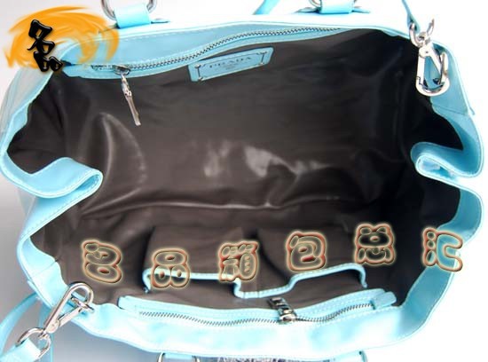 29178 Prada女包 普拉達手提包 Prada時尚休閑女士單肩包 最新款女包 藍色