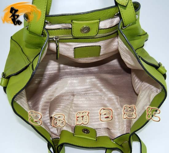 7947C Prada女包 Prada時尚休閑女士單肩包 最新款女包 普拉達包 綠色