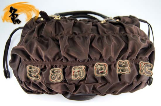 29208 Prada女包 最新款女包 普拉達手提包 Prada時尚休閑女士單肩包 咖啡色