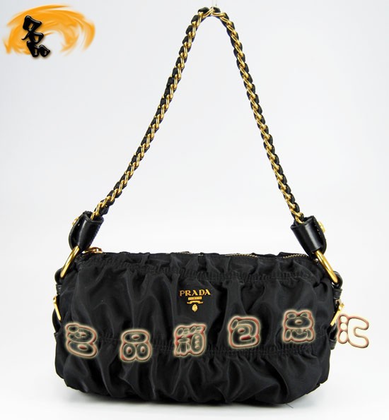 29210 Prada單肩包 普拉達最新款女包 Prada手拎包 原版一比一品質 黑色