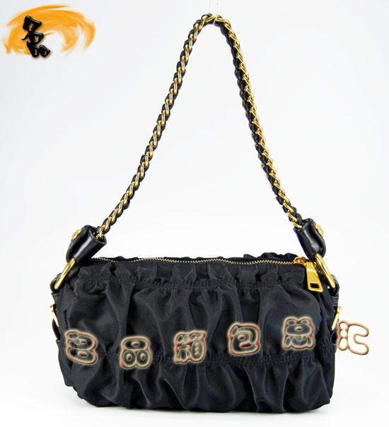 29210 Prada單肩包 普拉達最新款女包 Prada手拎包 原版一比一品質 黑色