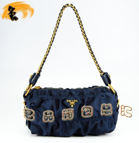 29210 Prada單肩包 Prada手拎包 普拉達(dá)最新款女包 原版一比一品質(zhì) 藍(lán)色