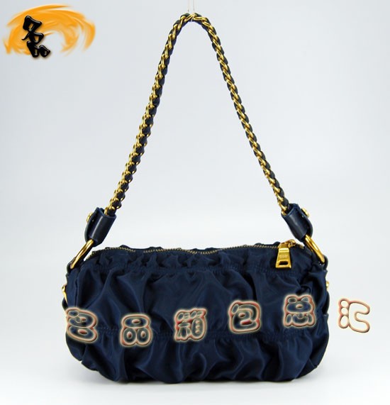 29210 Prada單肩包 Prada手拎包 普拉達(dá)最新款女包 原版一比一品質(zhì) 藍(lán)色