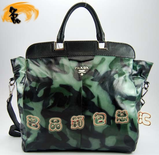 29230 Prada女包Prada時尚休閑女士斜挎包 普拉達手提包 最新款女包 藍色