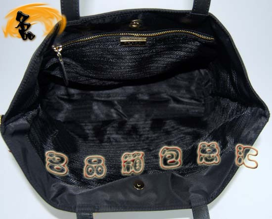 89277 普拉達手提包 Prada時尚休閑女包 Prada女包 最新款單肩包 黑色