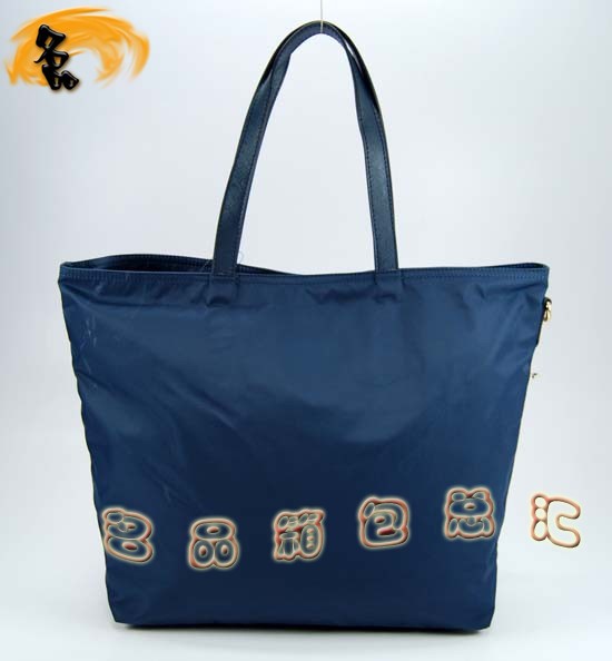 89277 Prada女包 普拉達手提包 Prada休閑女包 最新款單肩包 購物袋 藍色