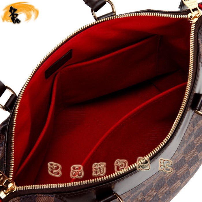 N41102 LV最新款 LV棋盤格女包 單肩包 LV格仔系列女士休閑包 咖啡色