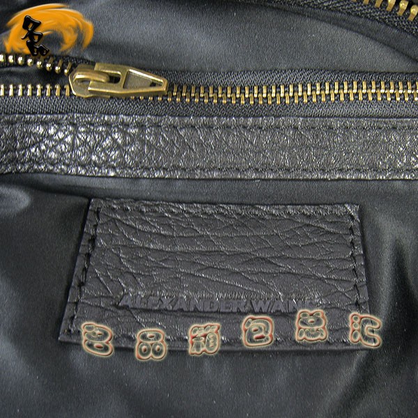 63465 Alexander Wang斜挎包 最新款時尚女士單肩包 亞利山大王女包 黑色