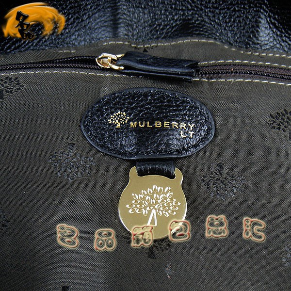 1879 瑪百莉 手提包 Mulberry斜挎包 Mulberry新款時尚女包 黑色