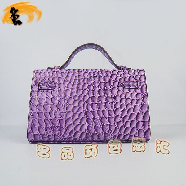H008 最新款Hermes女包 手提包 愛馬仕晚宴包 Hermes Kelly Bag 凱莉包 石頭紋 紫色
