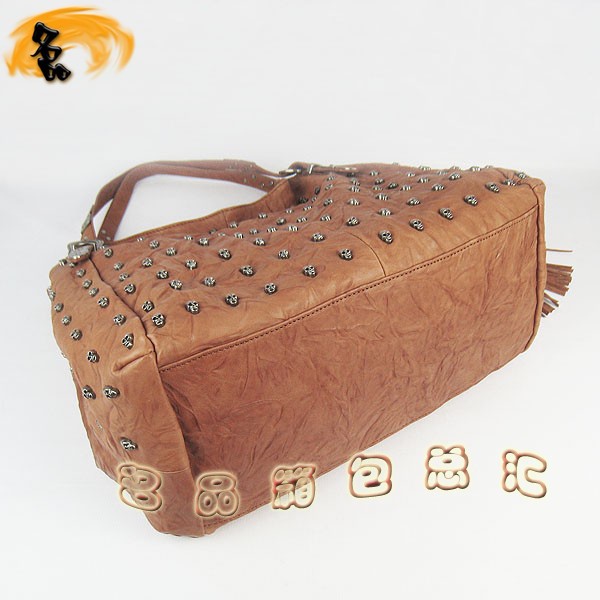 0153 全皮時(shí)尚女包 托馬斯最新款單肩包 骷髏頭單肩包 THOMAS WYLDE