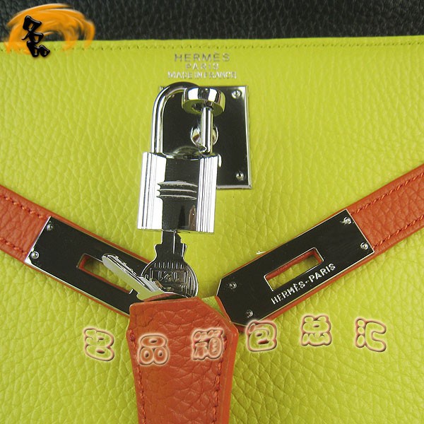 6108 P HermesŮ  Rб Hermes Kelly Bag ɫ֦y ڳȾGɫy