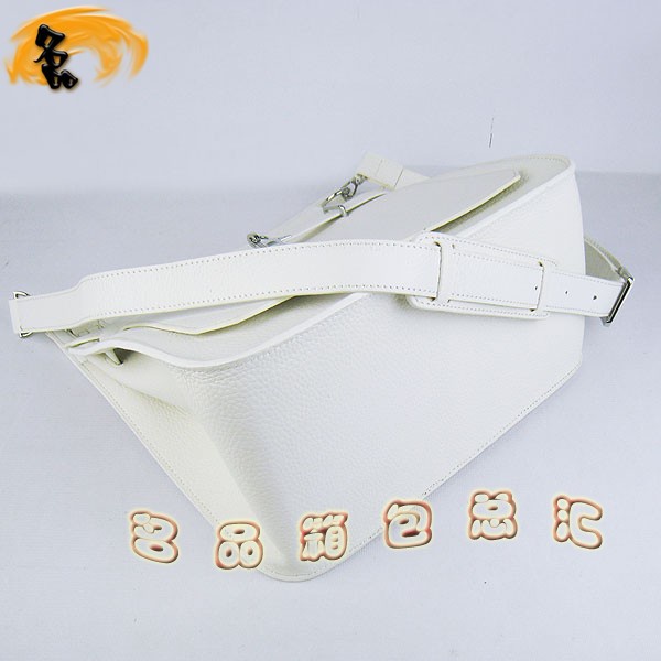 6508 愛馬仕女包 吉普賽系列 Hermes斜挎包 愛馬仕最新款Jypsiere Bag 白色銀扣