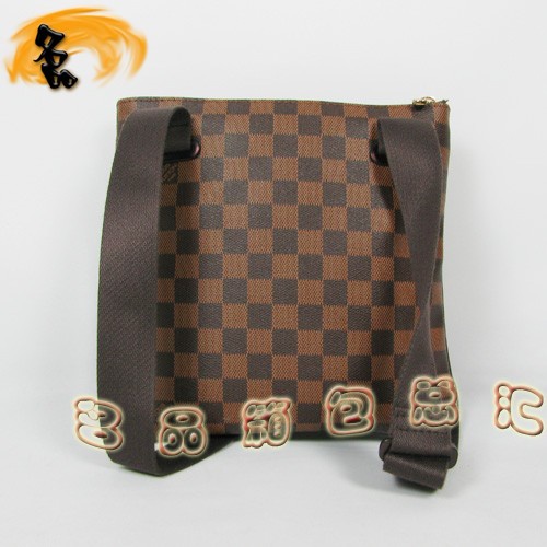 M41100 LV最新款 格仔男士休閑包 LV包 LV斜挎包 經典棋盤格男包