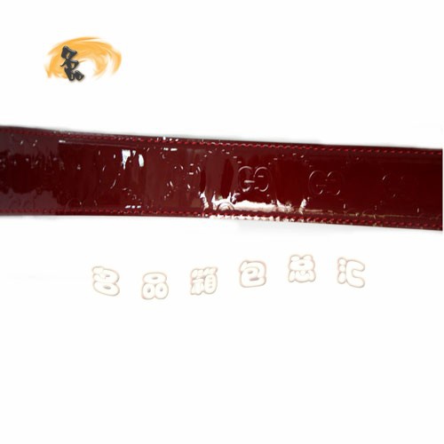 170854 Gucci皮帶 Gucci腰帶 Gucci經(jīng)典款漆皮時(shí)尚女士皮帶 古奇牛皮女士皮帶 紅色