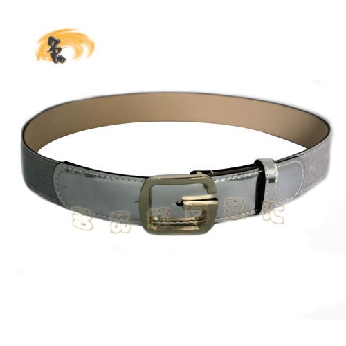 162932 Gucci皮帶 Gucci經典雙G帆布男士皮帶 古奇皮帶 Gucci腰帶 銀色