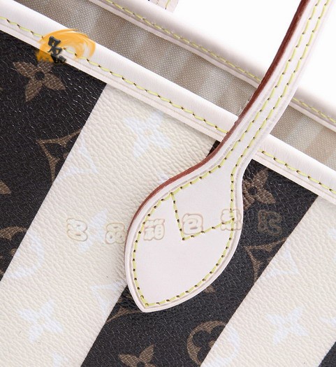 M40560 LV最新款 斑馬紋單肩包 LV購物袋 出街必備暢銷款女包 LV Neverfull系列 中號