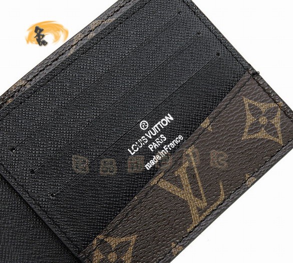 M93801 LV最新款 老花系列兩折男士短款錢夾 LV錢包 LV Gaspar錢包