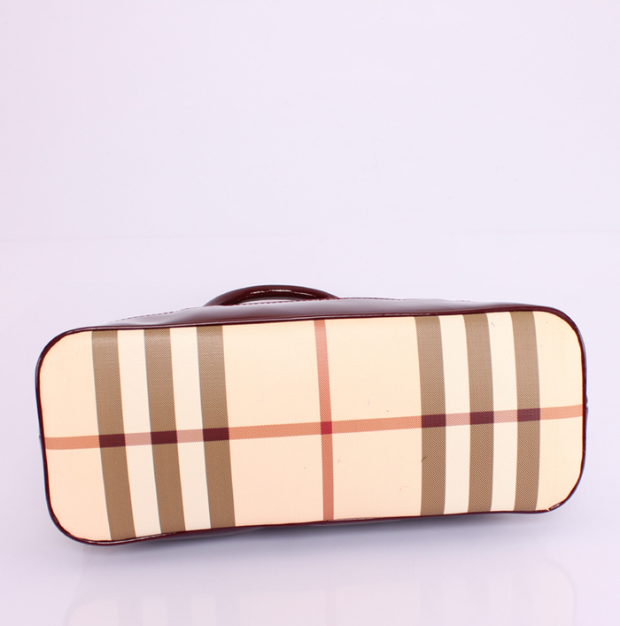 Burberry巴寶莉新款女包 8788紅漆