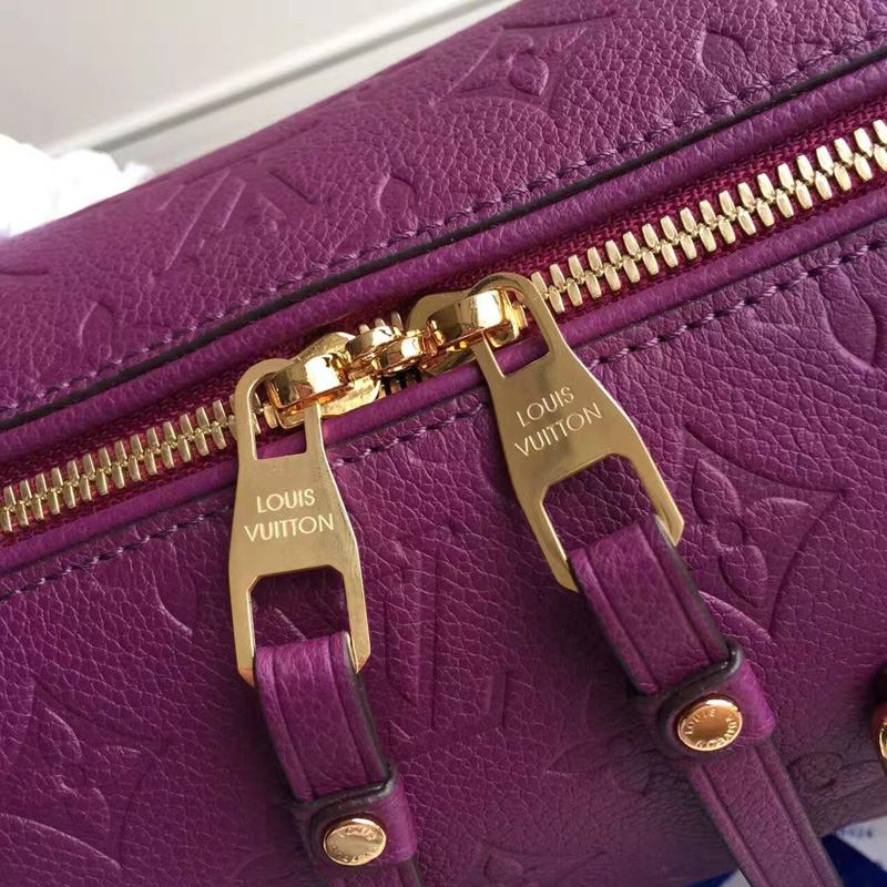 M40764 LV EMPREINTE SPEEDY 25 手袋(配肩帶)紫紅色