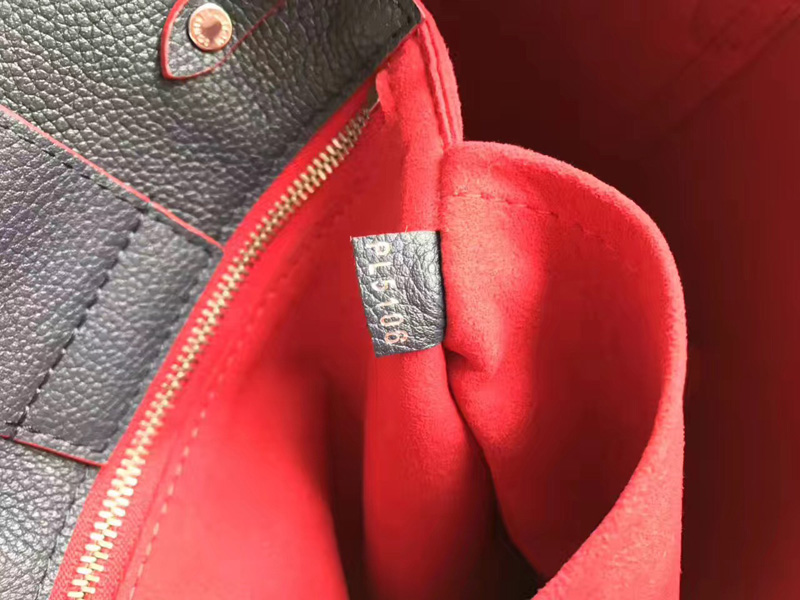 M54681 LV Lockme Bucket 手袋 LV水桶包 LV全皮單肩斜挎包 藍色