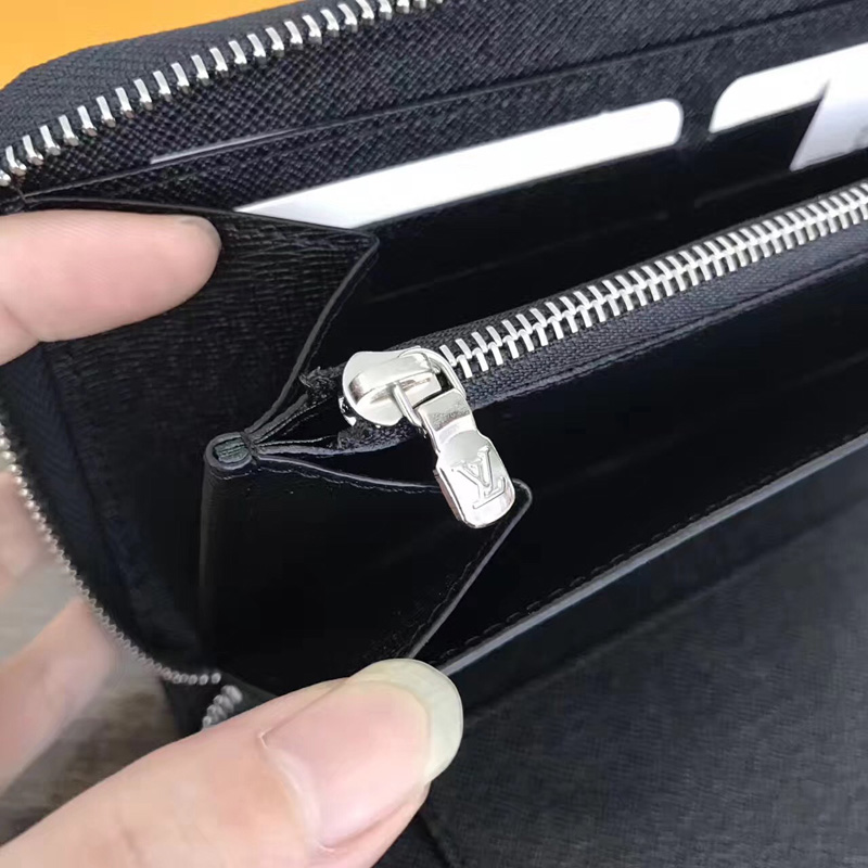 M60305 LV Supreme 聯名系列限量版Zippy 拉鏈錢夾 LV錢包 LV全開錢包 黑色