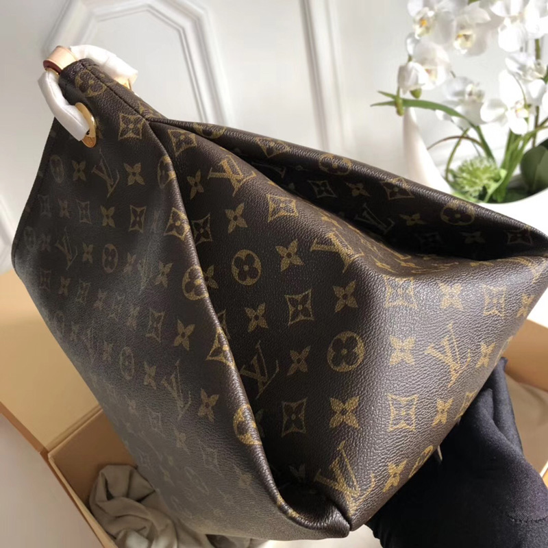 M40249 LV Artsy 中號手袋 LV Monogram帆布材質女包 LV女包 LV手提包