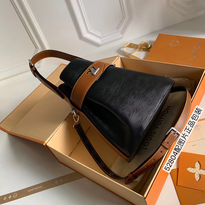 M52804 LV TWIST BUCKET 手袋 LV女包 Twist鎖扣包 LV水桶包 黑色