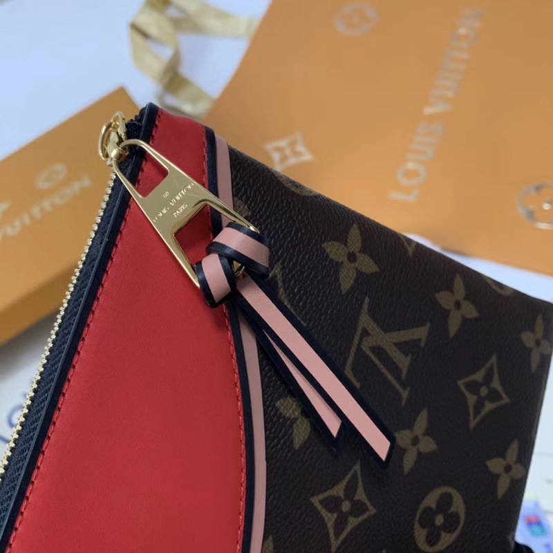 M63903 LV POCHETTE TUILERIES 手包 Monogram 帆布配小牛皮手包 LV手拿包