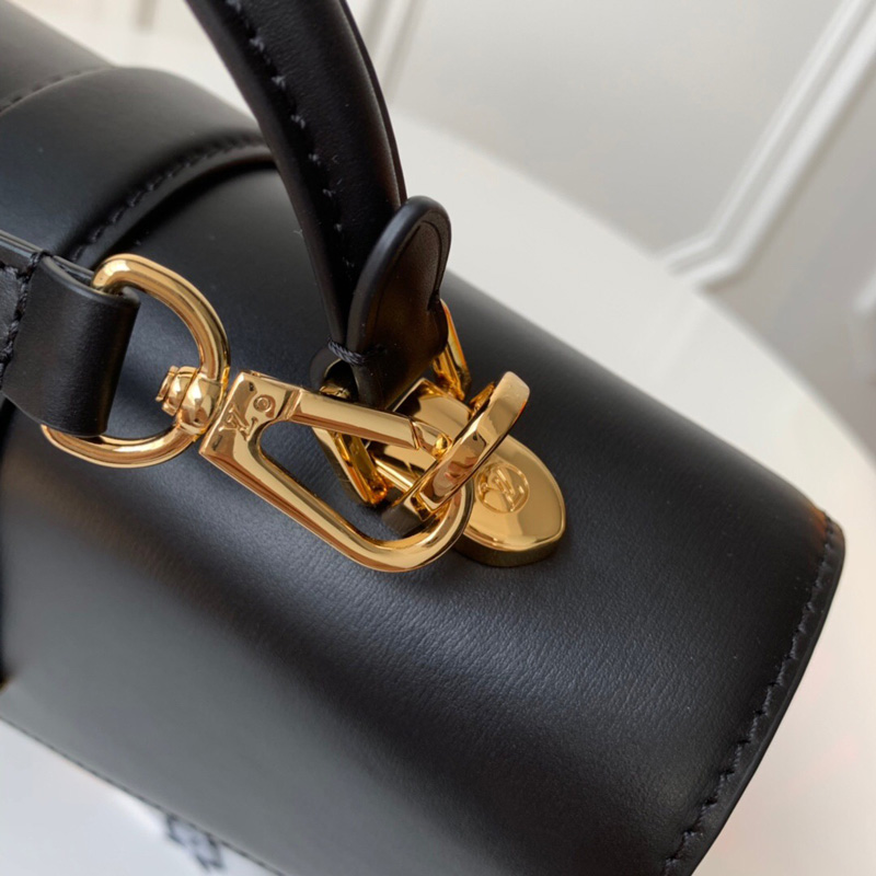 M53821 LV ROSE DES VENTS 小號手袋 LV掛鎖手提單肩包 黑色