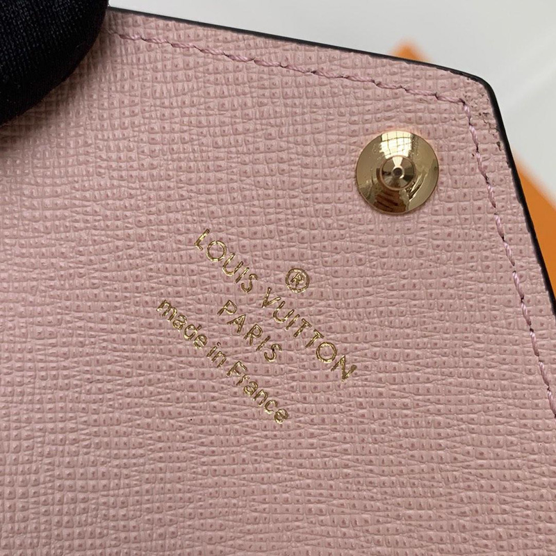 M67641 LV ZOE 錢夾 Monogram 涂層帆布信封錢包 紅色