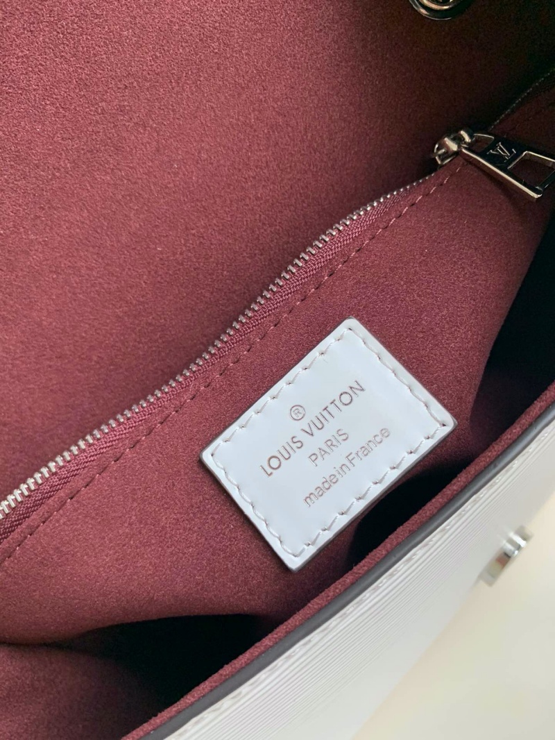 M55978 LV POCHETTE GRENELLE 手袋 Epi牛皮女包 白色