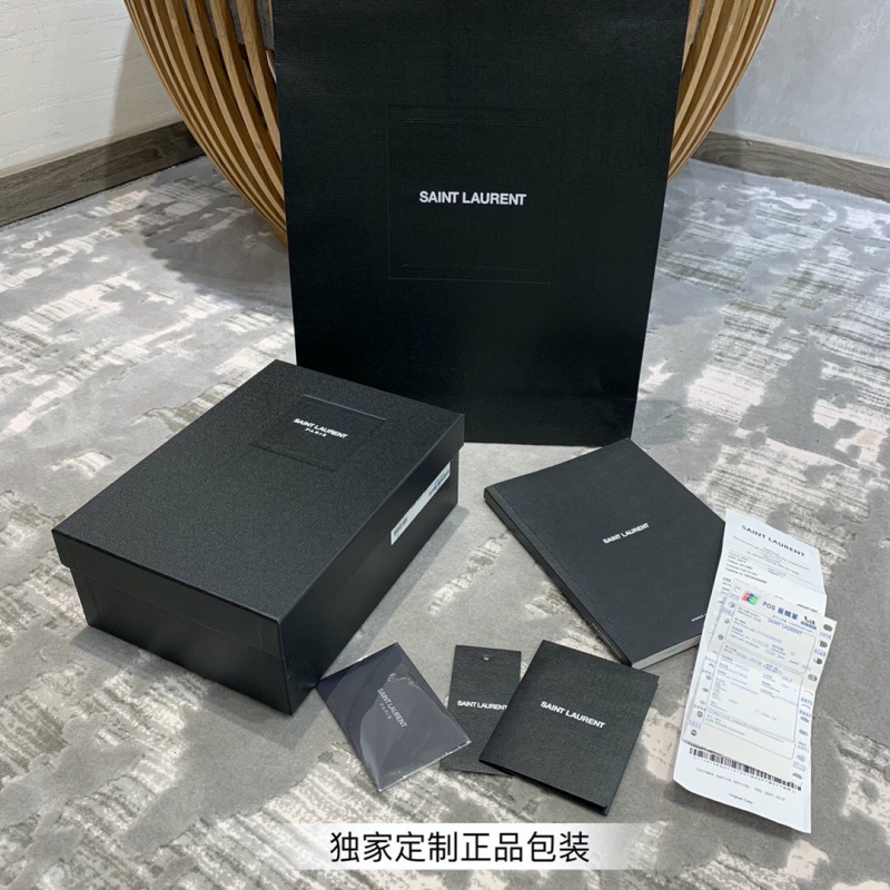 6089411 YSL圣羅蘭 BECKY雙拉鏈絎縫小羊皮手拿包 YSL包包 黑色