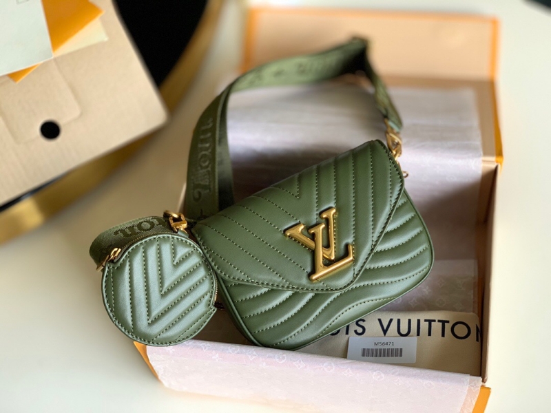 M56471 LV New Wave Multi-Pochette 手袋 LV三合一斜挎包 卡其綠