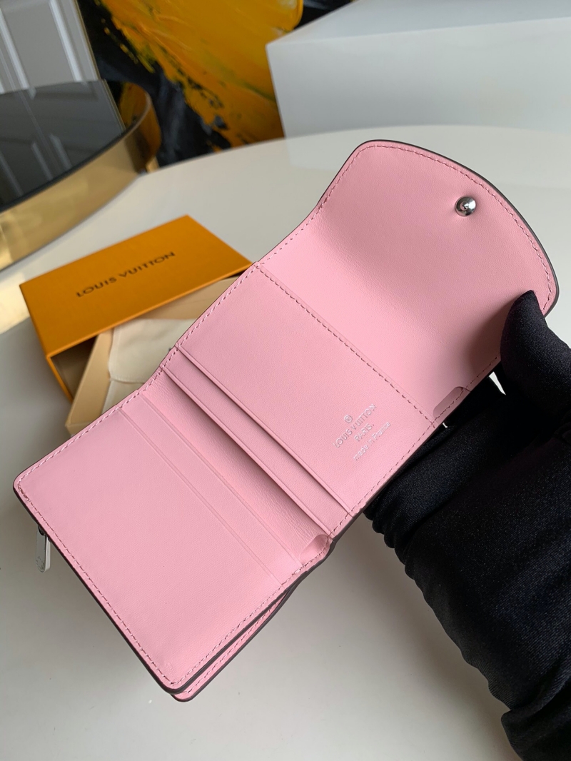 M67499 LV IRIS XS 錢夾 LV錢包女士三折短夾 粉色