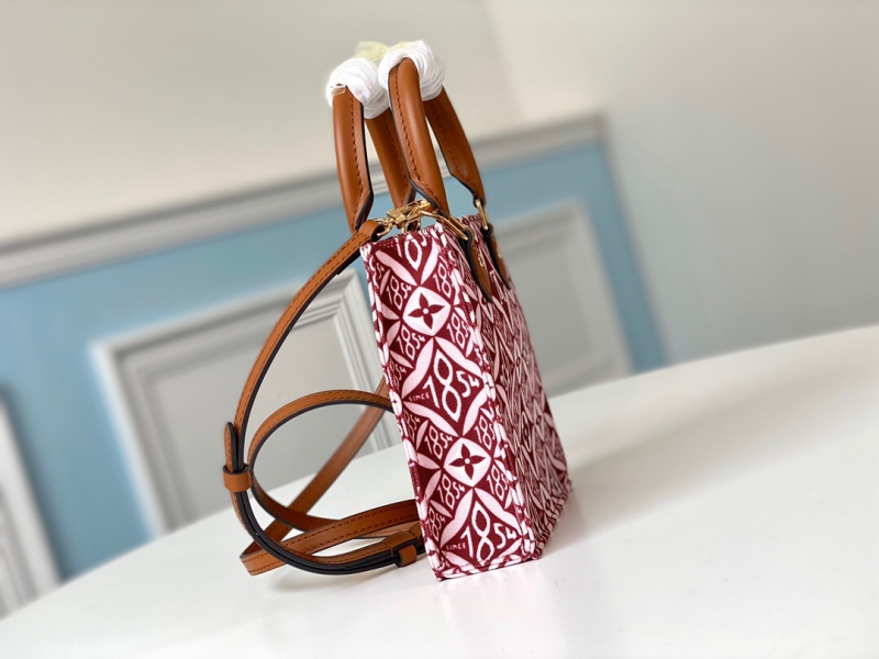 M69846 LV PETIT SAC PLAT 手袋 LV1854系列女包 棕紅色