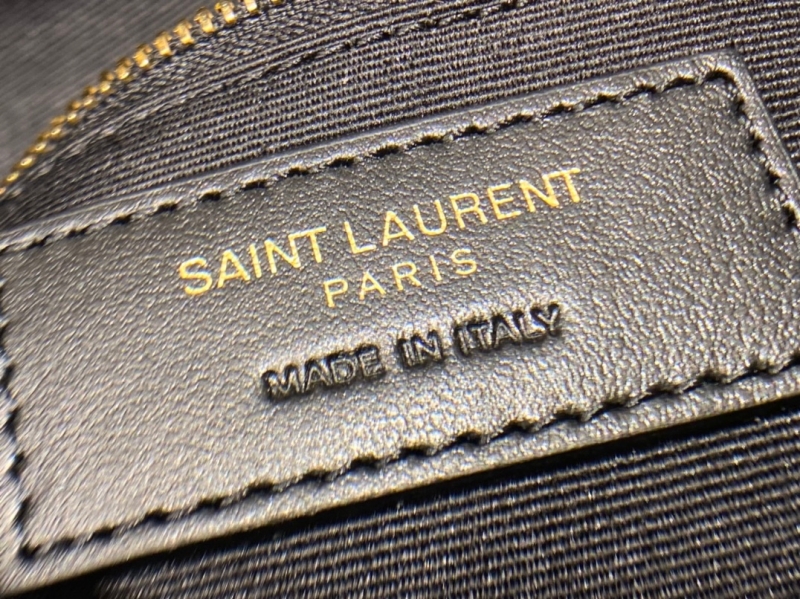 6726091 YSL圣羅蘭SAINT LAURENT MONOGRAM雙肩包 羊皮背包 黑色