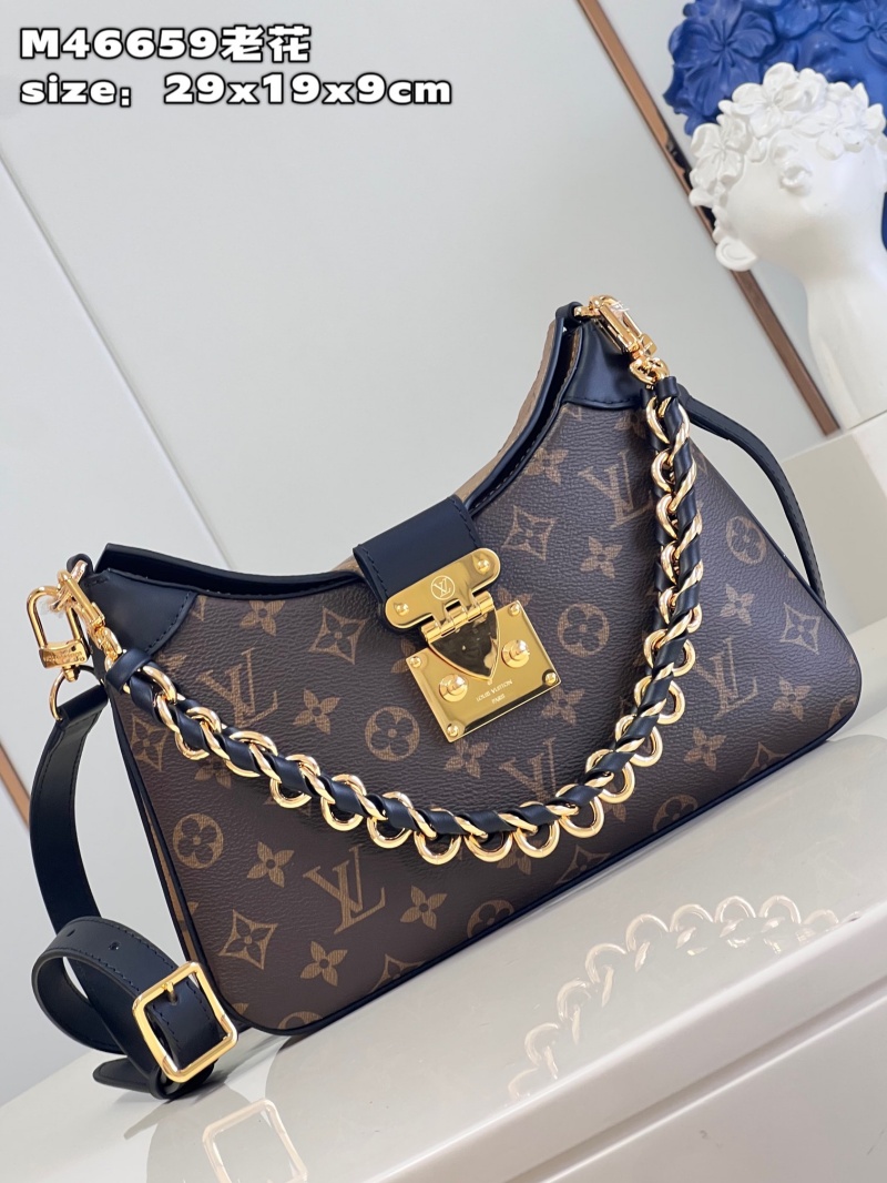 M46659 LV TWINNY 手袋 2023新款Monogram帆布老花S-lock 鎖扣女包