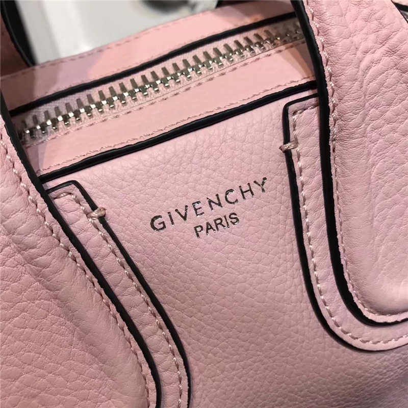 0168 Givenchy 紀(jì)梵希 優(yōu)質(zhì)原版小牛皮 手提包 粉色
