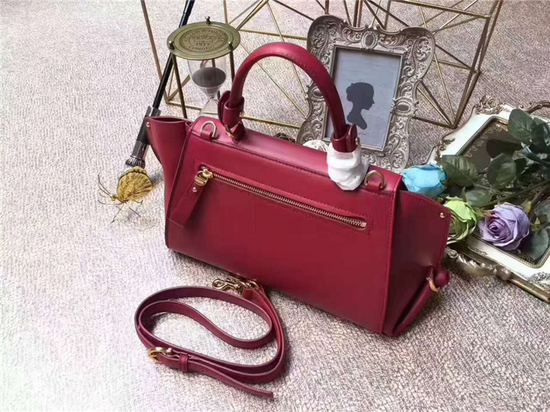21F606 Ferragamo 菲拉格慕 大號Sofia包 金色鎖扣 手提肩包 酒紅色