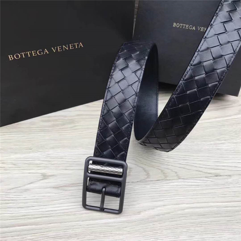 BV寶緹嘉 2017專柜同步 手工打造 休閑皮帶 針扣