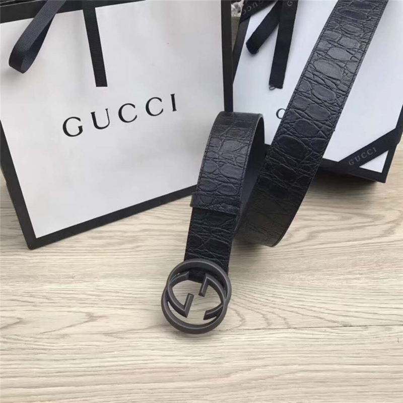 經(jīng)典款雙G 古奇男士皮帶 Gucci皮帶 Gucci時(shí)尚牛皮男士腰帶 進(jìn)口小牛皮