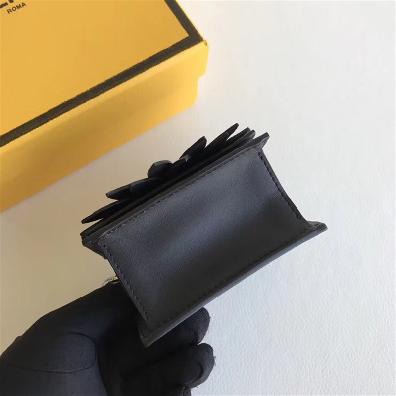 003 FENDI芬迪 MICRO KAN I 散錢包 迷你原版 芬迪女包 雛菊裝飾