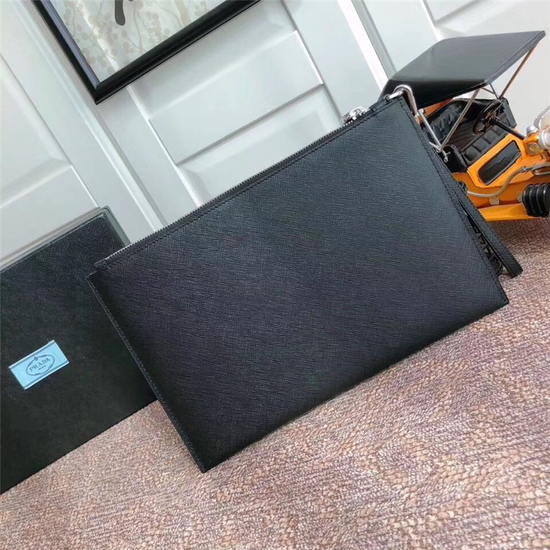 2VG005 普拉達男包 Prada手拿包 普拉達手包 Prada羊皮包 普拉達男款包