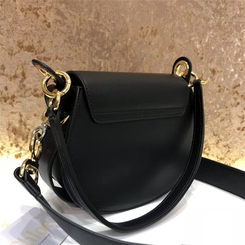 Chloe 珂洛伊 Chloe小豬包 Tess手袋 小牛皮麂皮 Chloe女包 黑色