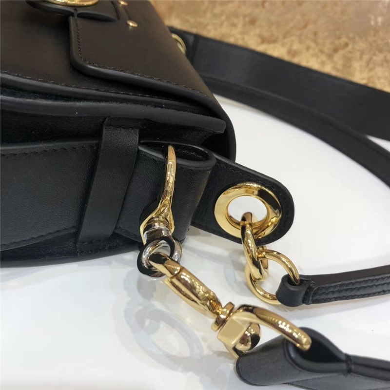 Chloe 珂洛伊 Chloe小豬包 Tess手袋 小牛皮麂皮 Chloe女包 黑色