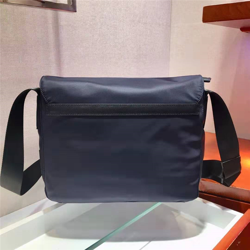 1BD671 Prada Re-Nylon系列 再生尼龍肩包 普拉達郵差包 橙標